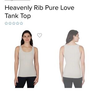 YOGA LICIOUS LUX Heavenly Rib Pure Love Tank